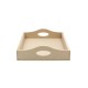 Tava MDF Blank - Interior 27x19 cm - Tava pentru Gatitul Miresei - Tava Mot - T3
