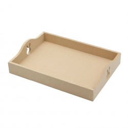 Tava MDF Blank - Interior A4 - Tava pentru Gatitul Miresei - Tava Mot - T14 - A4 - Iepuras