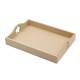 Tava MDF Blank - Interior A4 - Tava pentru Gatitul Miresei - Tava Mot - T15 - A4 - Floare