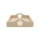 Tava MDF Blank - Interior A4 Plus - Tava pentru Gatitul Miresei - Tava Mot - T15 - A4 Plus - Floare