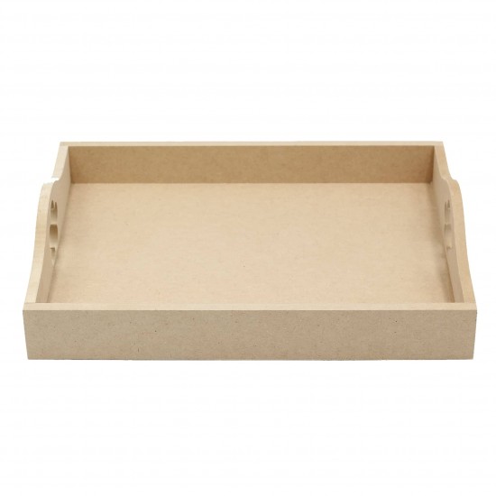 Tava MDF Blank - Interior A4 Plus - Tava pentru Gatitul Miresei - Tava Mot - T15 - A4 Plus - Floare