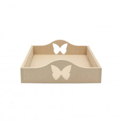 Tava MDF Blank - Interior A4 - Tava pentru Gatitul Miresei - Tava Mot - T16 - A4 - Fluture Tava MDF Blank - Interior A4 - Tava pentru Gatitul Miresei - Tava Mot - T16 - A4 - Fluture