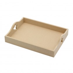 Tava MDF Blank - Interior A4 - Tava pentru Gatitul Miresei - Tava Mot - T21 - A4 - Steluta