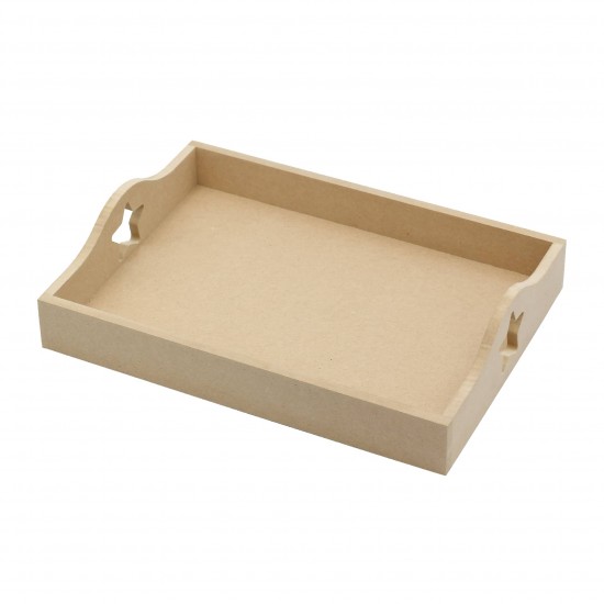 Tava MDF Blank - Interior A4 Plus - Tava pentru Gatitul Miresei - Tava Mot - T21 - A4 Plus - Steluta