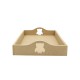 Tava MDF Blank - Interior A4 - Tava pentru Gatitul Miresei - Tava Mot - T24 - A4 - Bufnita B2