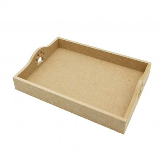 Tava MDF Blank - Interior A4 - Tava pentru Gatitul Miresei - Tava Mot - T27 - A4 - Labuta