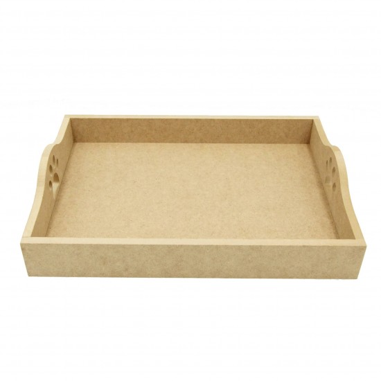 Tava MDF Blank - Interior A4 - Tava pentru Gatitul Miresei - Tava Mot - T27 - A4 - Labuta