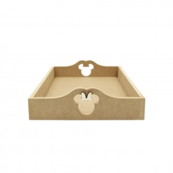 Tava MDF Blank - Interior A4 Plus - Tava pentru Gatitul Miresei - Tava Mot - T28 - A4 Plus - Lady Soricel