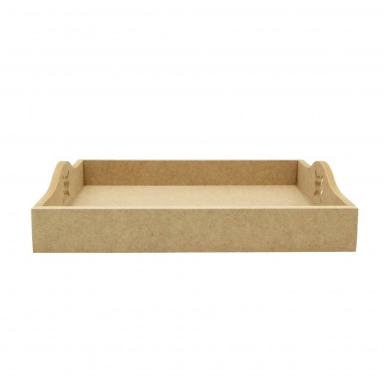 Tava MDF Blank - Interior A4 - Tava pentru Gatitul Miresei - Tava Mot - T30 - A4 - Model Traditional