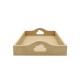 Tava MDF Blank - Interior A4 - Tava pentru Gatitul Miresei - Tava Mot - T32 - A4 - Nor