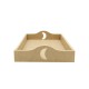 Tava Blank MDF - Model Semiluna - Interior A4