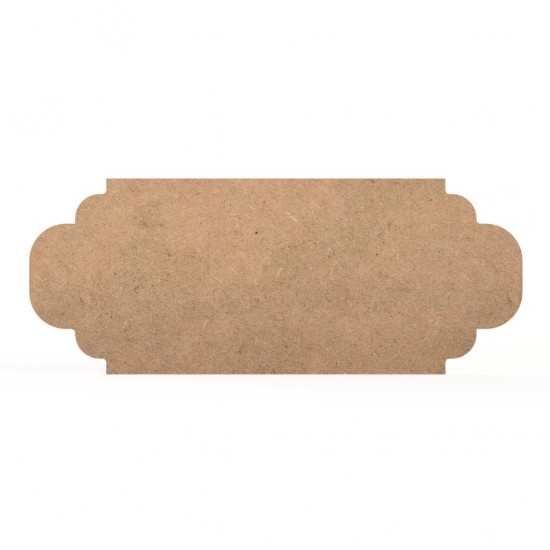 Tablita MDF - 40x16x0.4 cm - 010-L - Blank