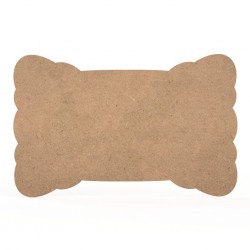 Tablita MDF - 40x26x0.8 cm - 011-XL - Blank