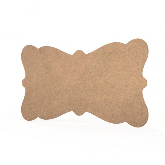 Tablita MDF - 40x22x0.8 cm - 012-XL - Blank