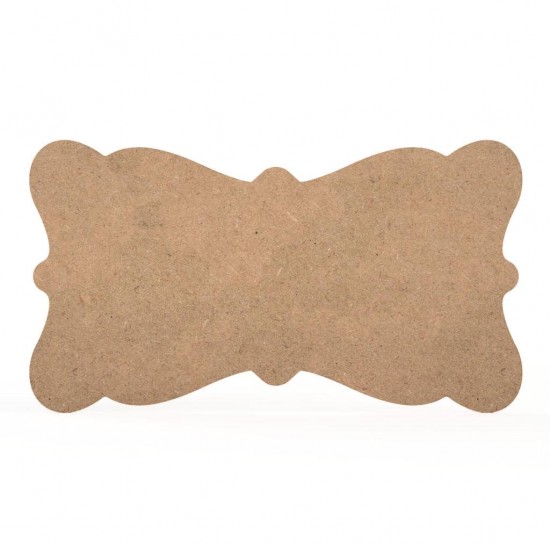Tablita MDF - 40x22x0.8 cm - 012-XL - Blank