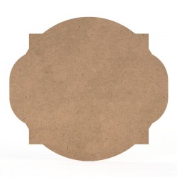 Tablita MDF - 40x36x0.8 cm - 013-XL - Blank