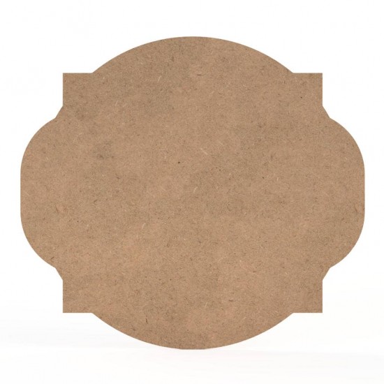 Tablita MDF - 40x36x0.4 cm - 013-L - Blank