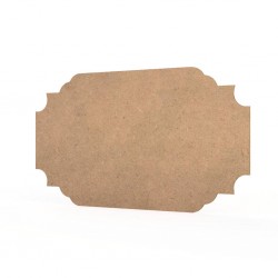 Tablita MDF - 40x22x0.4 cm - 014-L - Blank Tablita MDF - 40x22x0.4 cm - 014-L - Blank