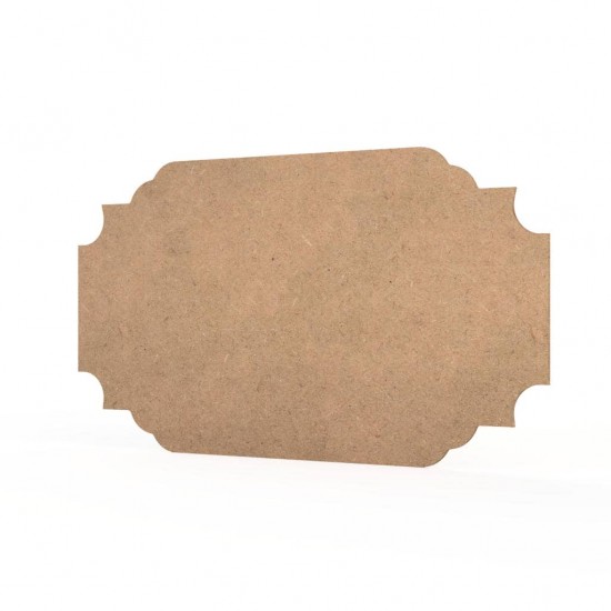 Tablita MDF - 40x22x0.4 cm - 014-L - Blank