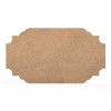 Tablita MDF - 40x22x0.8 cm - 014-XL - Blank