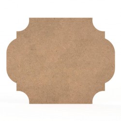 Tablita MDF - 40x32x0.8 cm - 015-XL - Blank