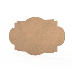 Tablita MDF - 40x24x0.4 cm - 016-L - Blank Tablita MDF - 40x24x0.4 cm - 016-L - Blank