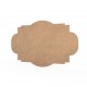 Tablita MDF - 40x24x0.4 cm - 016-L - Blank