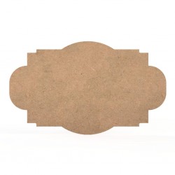 Tablita MDF - 40x24x0.4 cm - 016-L - Blank