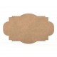 Tablita MDF - 40x24x0.4 cm - 016-L - Blank