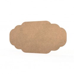 Tablita MDF - 40x19x0.4 cm - 017-L - Blank Tablita MDF - 40x19x0.4 cm - 017-L - Blank