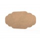 Tablita MDF - 40x19x0.4 cm - 017-L - Blank