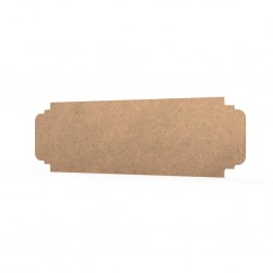 Tablita MDF 40x12x0.4 cm - 018-L - Blank Tablita MDF 40x12x0.4 cm - 018-L - Blank