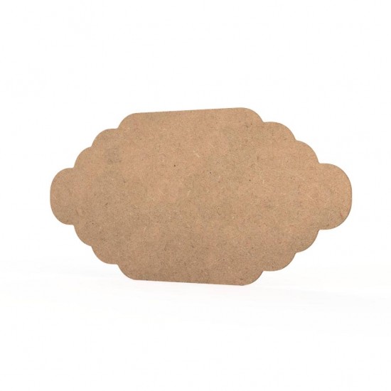 Tablita MDF 40x20x0.8 cm - 019-XL - Blank