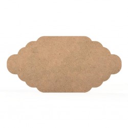 Tablita MDF 40x20x0.8 cm - 019-XL - Blank