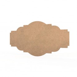 Tablita MDF 40x20x0.4 cm - 020-L - Blank Tablita MDF 40x20x0.4 cm - 020-L - Blank