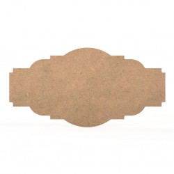Tablita MDF 40x20x0.4 cm - 020-L - Blank