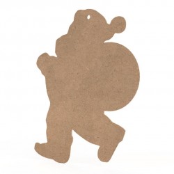 Tablita MDF 40x32x0.4 cm - Mos Craciun L - Blank Tablita MDF 40x32x0.4 cm - Mos Craciun L - Blank