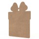 Tablita MDF 40x30x0.4 cm - Cadou L - Blank
