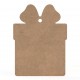Tablita MDF 40x30x0.4 cm - Cadou L - Blank
