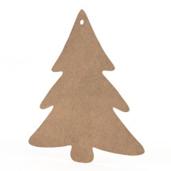 Tablita MDF 40x35x0.4 cm - Brad Craciun L - Blank Tablita MDF 40x35x0.4 cm - Brad Craciun L - Blank