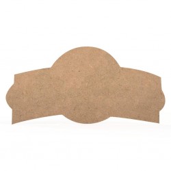 Tablita MDF 40x20x0.4 cm - 028-L - Blank