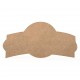 Tablita MDF 40x20x0.4 cm - 028-L - Blank