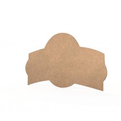 Tablita MDF 40x20x0.4 cm - 028-L - Blank Tablita MDF 40x20x0.4 cm - 028-L - Blank
