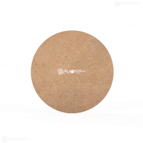 Cadran Ceas MDF - Diametru 20 cm