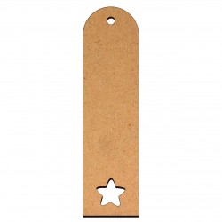 Semn Carte Blank 15x4 cm - Stea - SC-079 Semn Carte Blank 15x4 cm - Stea - SC-079
