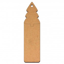 Semn Carte Blank 15x4 cm - Brad Craciun - SC-080 Semn Carte Blank 15x4 cm - Brad Craciun - SC-080