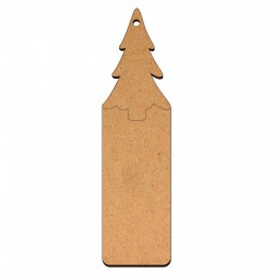 Semn Carte Blank 15x4 cm - Brad Craciun - SC-081 Semn Carte Blank 15x4 cm - Brad Craciun - SC-081