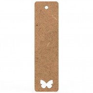 Semn Carte Blank 15x4 cm Fluture Perforat