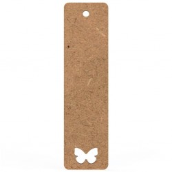 Semn Carte Blank 15x4 cm Fluture Perforat