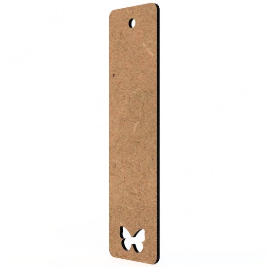 Semn Carte Blank 15x4 cm Fluture Perforat